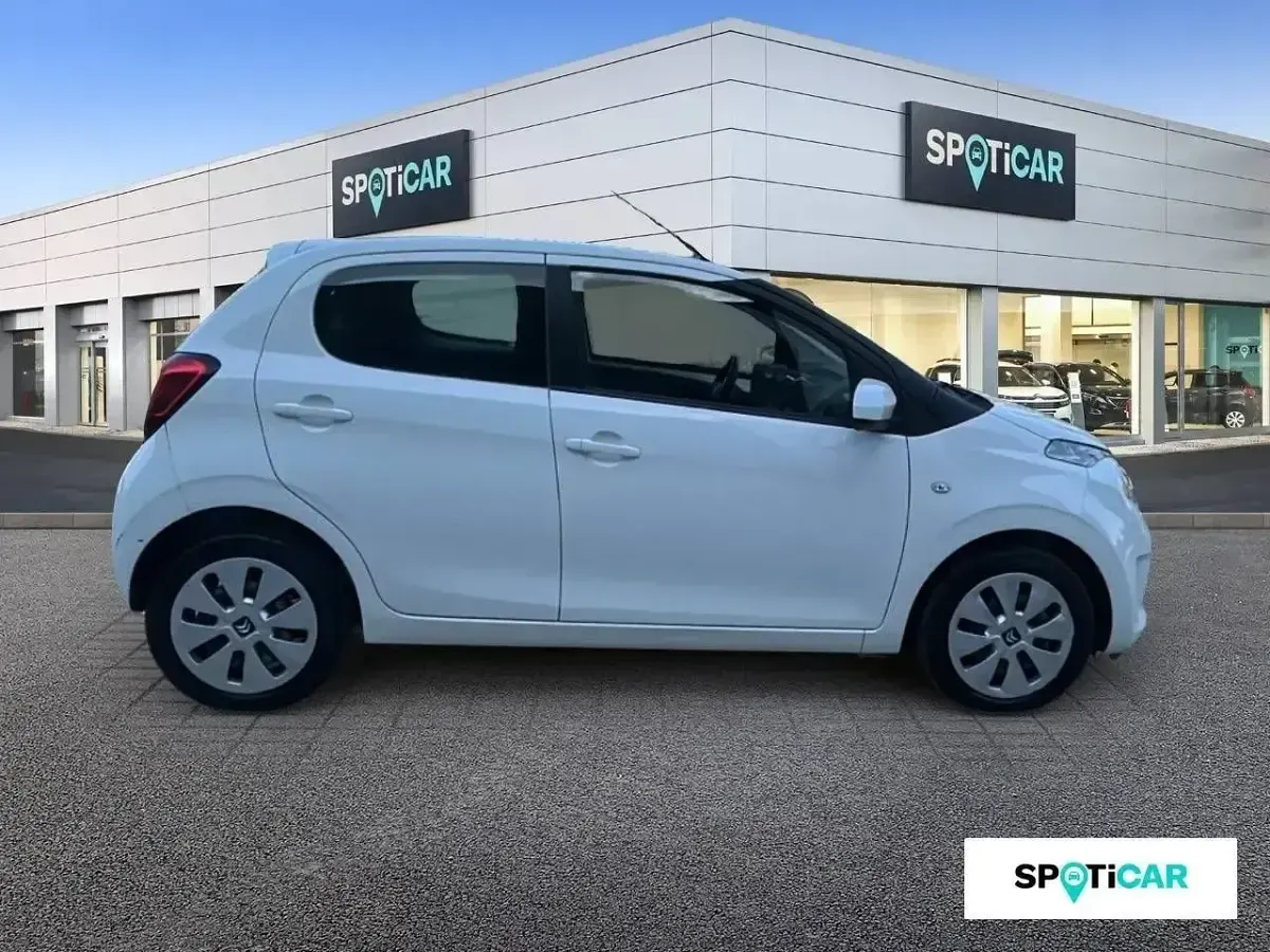 Usado Citroën C1 Feel 72 CV (52 kW) 2021 Blanco Utilitario