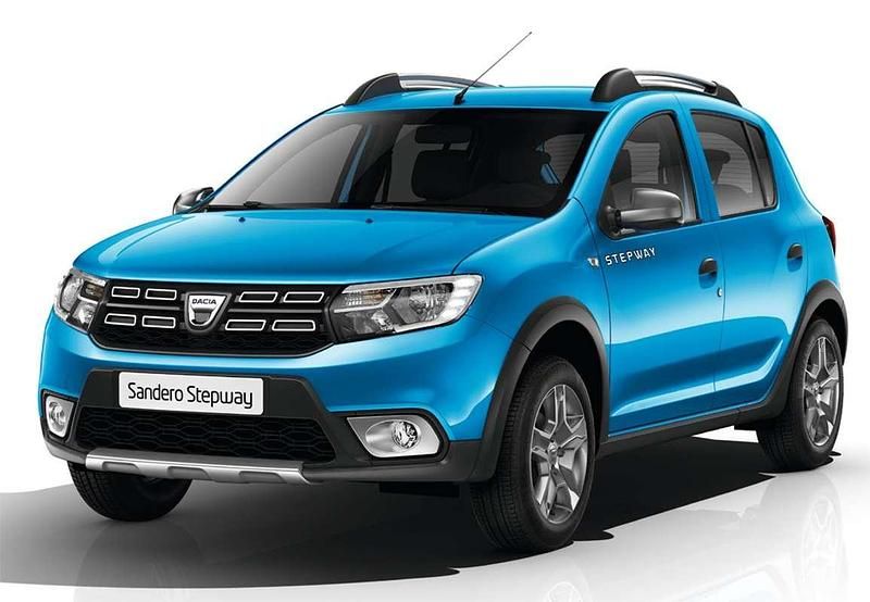 Usado Dacia Sandero Stepway Ambiance 90 CV (66 kW) 2017 Azul Utilitario