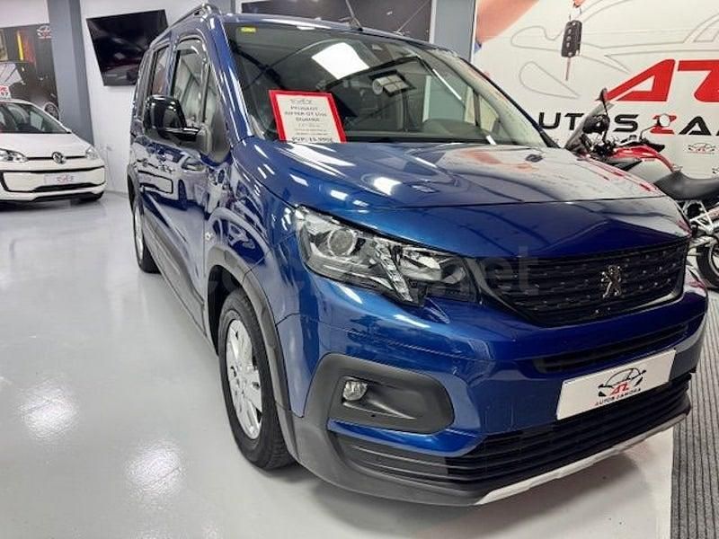 Usado Peugeot Rifter Active 130 CV (95 kW) 2019 Azul Monovolumen