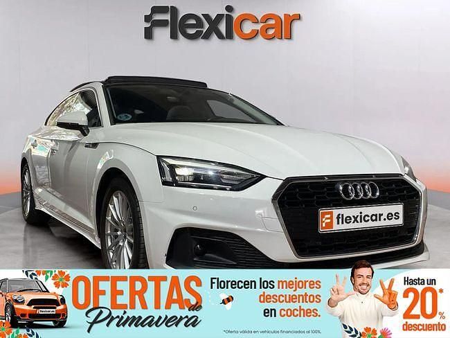 Usado Audi A5 Sportback 190 CV (139 kW) 2020 Blanco Utilitario