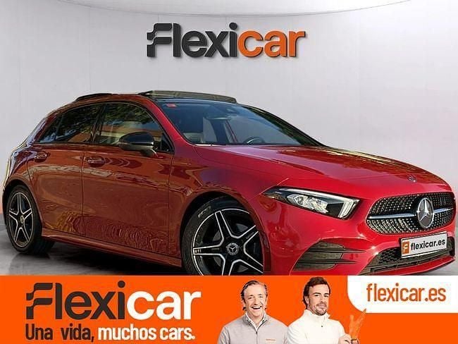Rojo Usado 2018 Mercedes A180 Berlina | 23.490 € (Precio justo) - Imagen 1/4