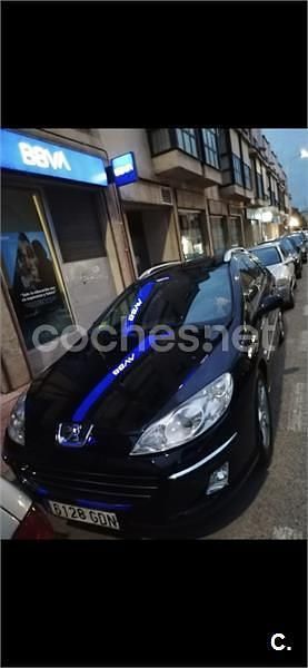 Usado Peugeot 407 Sport 136 CV (100 kW) 2008 Amarillo Familiar