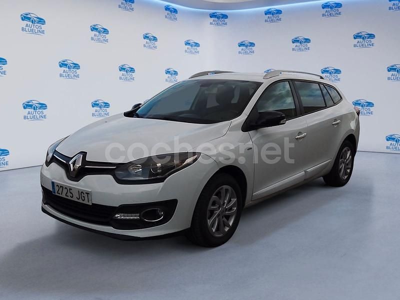 Blanco Usado 2015 Renault Mégane GrandTour LIMITED Familiar | 6999 € (Precio justo) - Imagen 1/4