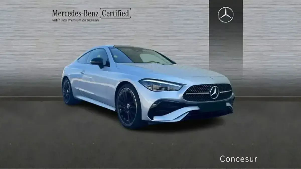 Usado Mercedes CLE220 197 CV (144 kW) 2025 Plata Coupe