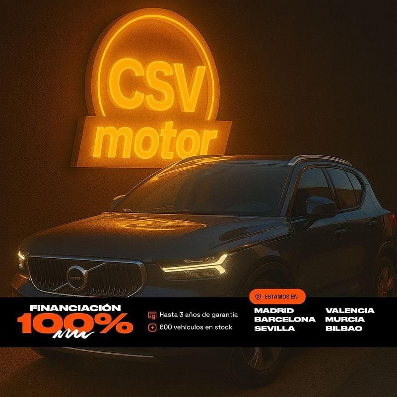 Azul Usado 2022 Volvo XC40 Core SUV | 22.850 € (Precio justo) - Imagen 1/1
