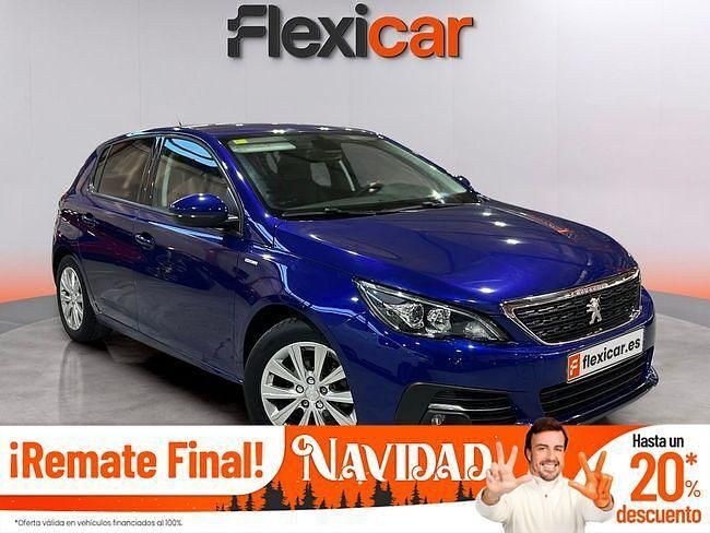Azul Usado 2020 Peugeot 308 Access Berlina | 10.790 € (Precio justo) - Imagen 1/4