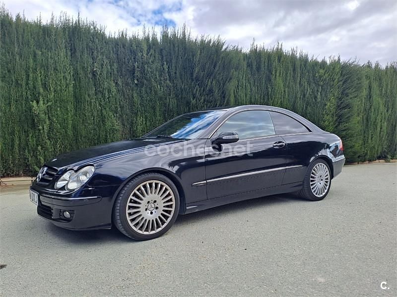 Usado Mercedes CLK320 Avantgarde 224 CV (164 kW) 2006 Negro Coupe