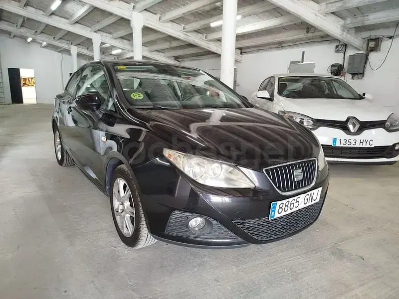 Usado Seat Ibiza SC Stylance 105 CV (77 kW) 2009 Negro Utilitario