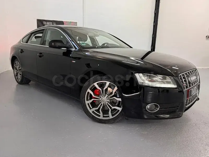 Usado Audi A5 Sportback S-Line 180 CV (132 kW) 2011 Negro Utilitario
