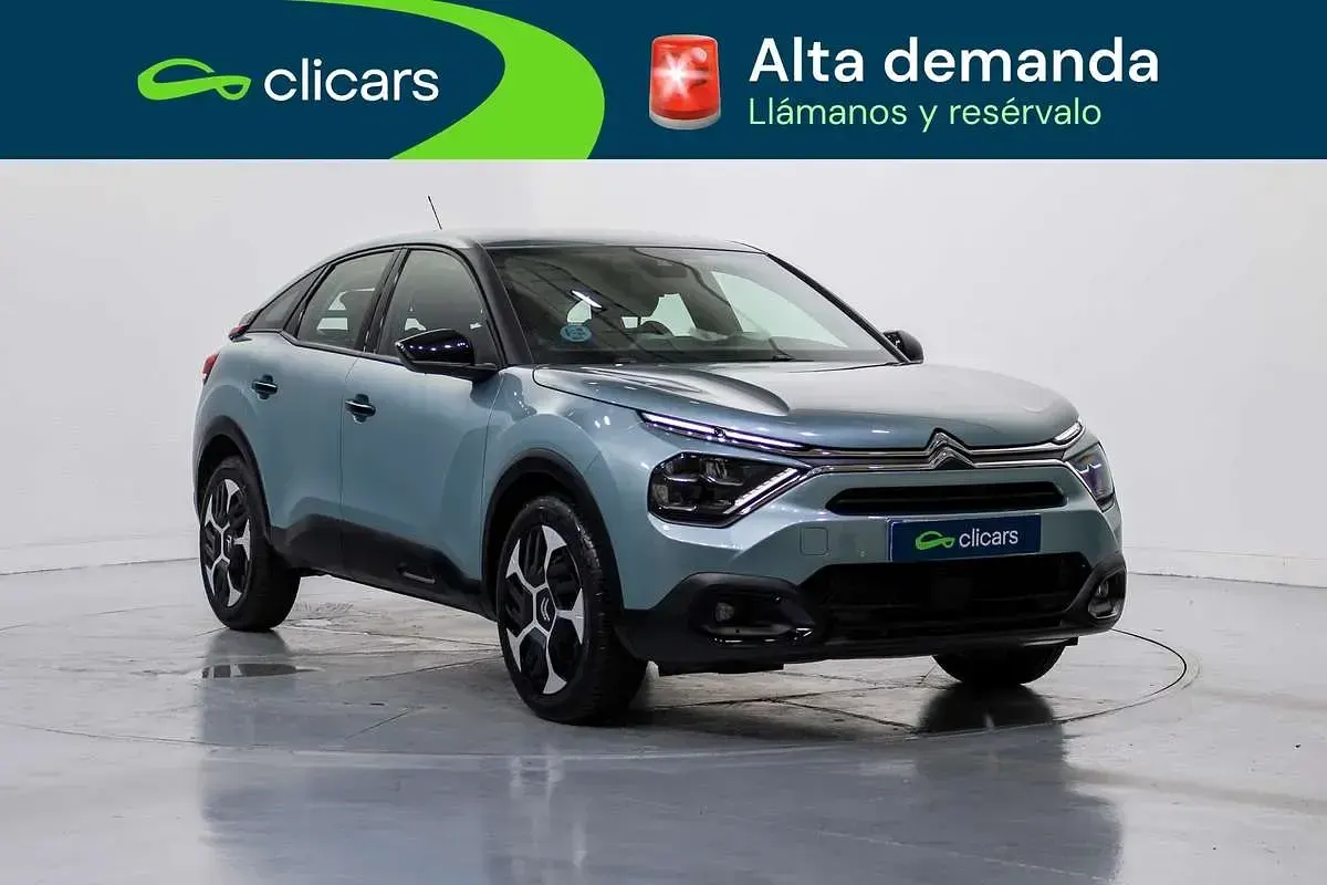 Usado Citroën C4 Feel 131 CV (96 kW) 2021 Azul Utilitario