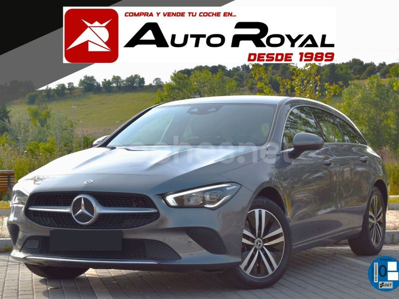 Gris Usado 2021 Mercedes CLA250e Shooting Brake Advantage Familiar | 31.900 € (Precio justo) - Imagen 1/4