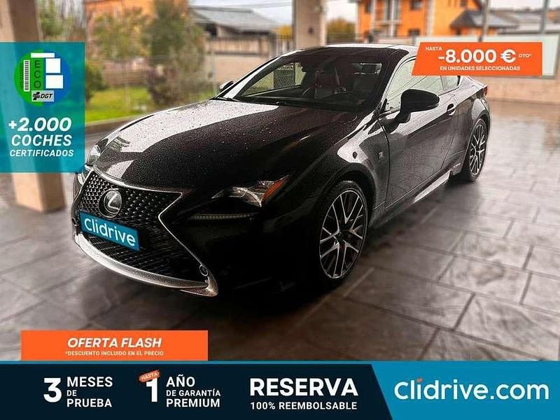 Negro Usado 2019 Lexus RC300h Executive Line Coupe | 26.190 € (Precio justo) - Imagen 1/3
