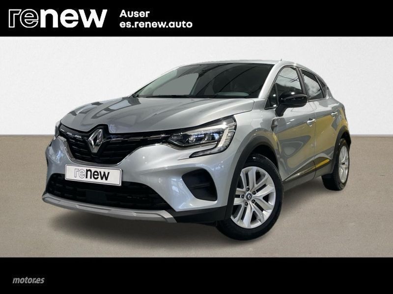 Gris Usado 2021 Renault Captur Intens SUV | 17.650 € (Precio justo) - Imagen 1/4
