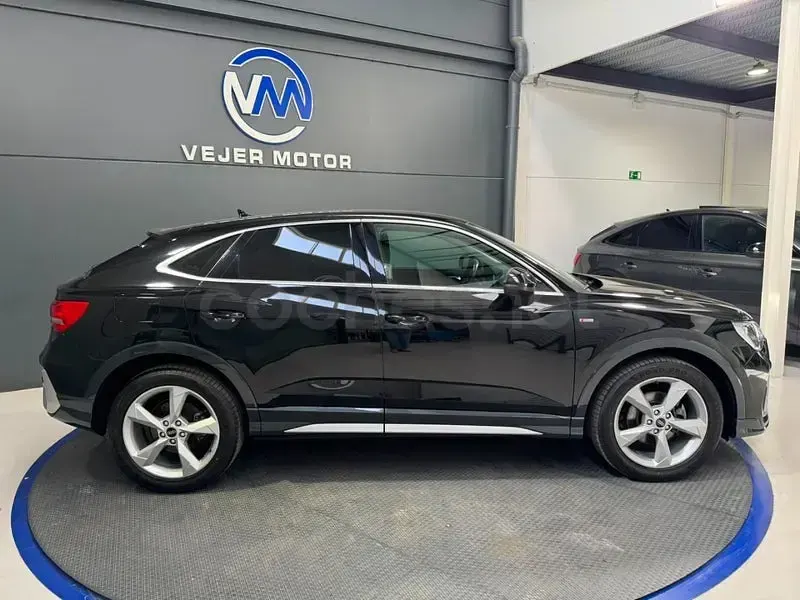 Usado Audi Q3 Sportback S-Line 150 CV (110 kW) 2021 Negro SUV