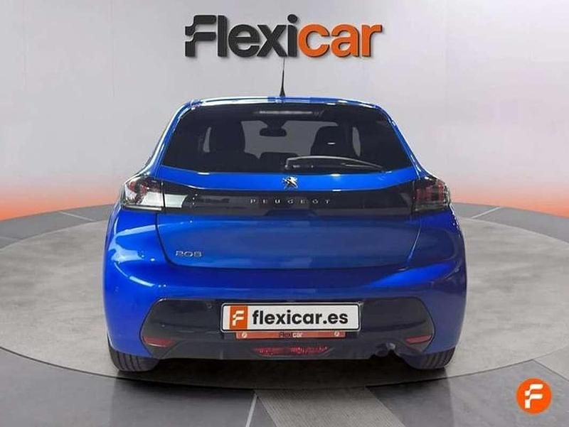 Usado Peugeot 208 Allure 102 CV (75 kW) 2022 Azul Utilitario