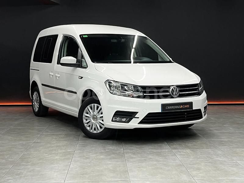 Blanco Usado 2020 VW Caddy Trendline Monovolumen | 20.450 € (Precio justo) - Imagen 1/4