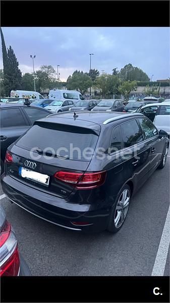 Negro Usado 2017 Audi A3 Sportback Sport Berlina | 14.000 € (Buen precio) - Imagen 1/4