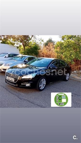 Usado Peugeot 508 Active 156 CV (114 kW) 2012 Negro Berlina