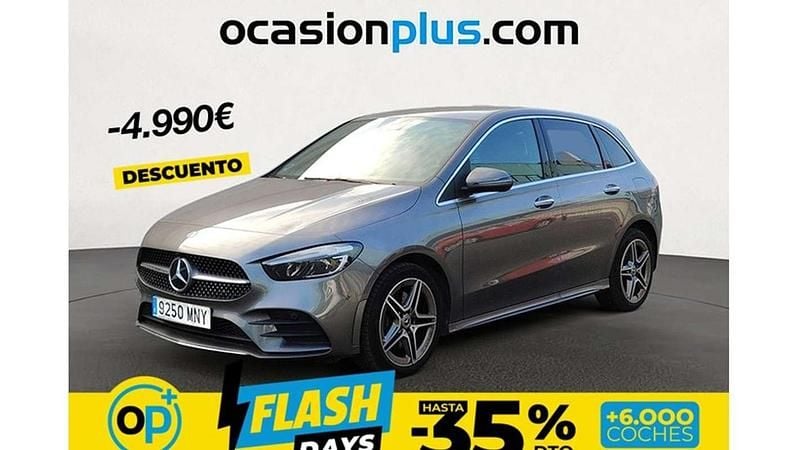 Usado Mercedes B250e AMG 218 CV (160 kW) 2024 Gris Monovolumen
