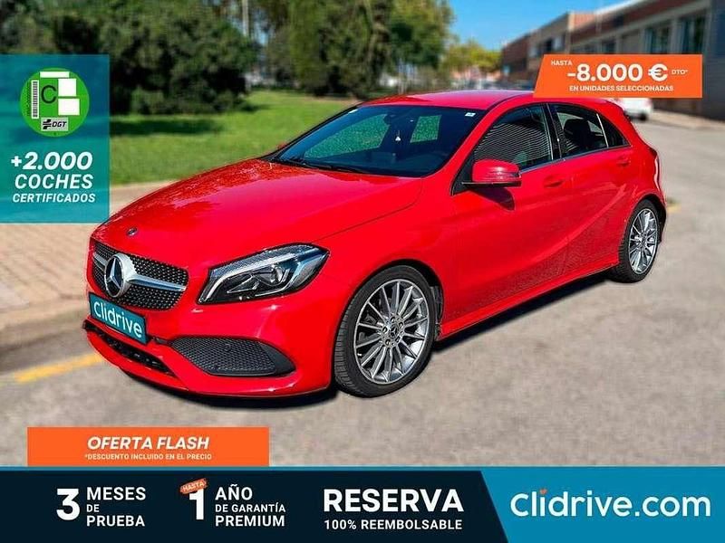 Rojo Usado 2018 Mercedes A200 Utilitario | 19.590 € (Buen precio) - Imagen 1/3