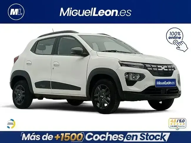 Käytetty Dacia Spring Expression 47 kW (65 HP) 2023 Valkoinen Viistoperä