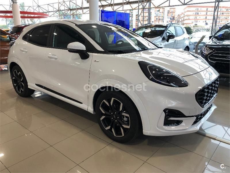 Blanco Usado 2024 Ford Puma ST-Line SUV | 19.500 € (Precio justo) - Imagen 1/4