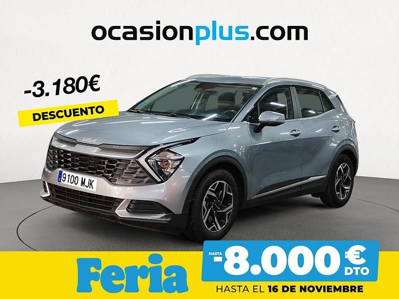 Gris Usado 2023 Kia Sportage SUV | 23.990 € (Precio justo) - Imagen 1/4