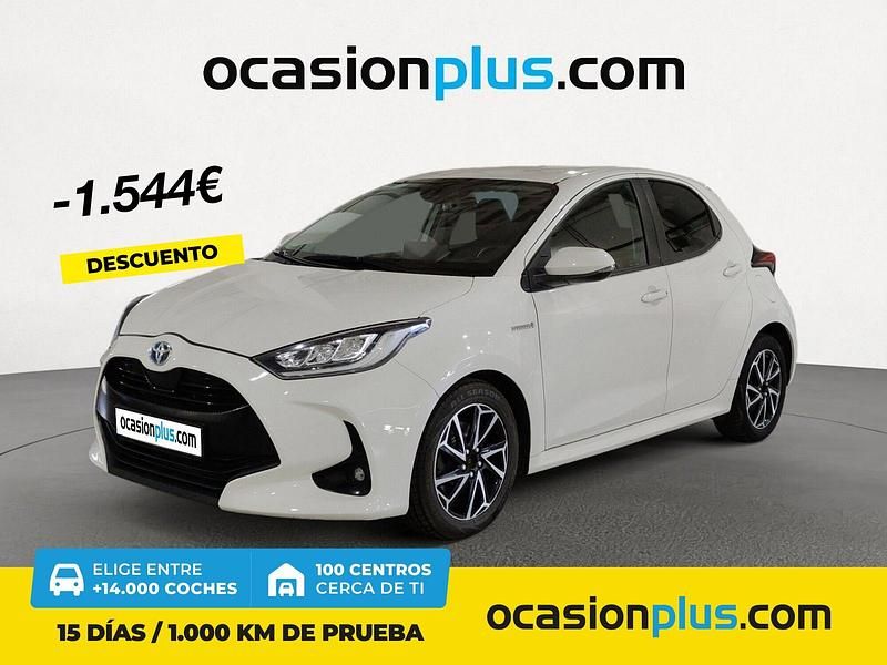 Blanco Usado 2021 Toyota Yaris Hybrid Business Edition Berlina | 16.990 € (Buen precio) - Imagen 1/4