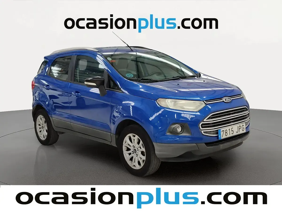 Usado Ford Ecosport Trend 112 CV (82 kW) 2016 Azul SUV