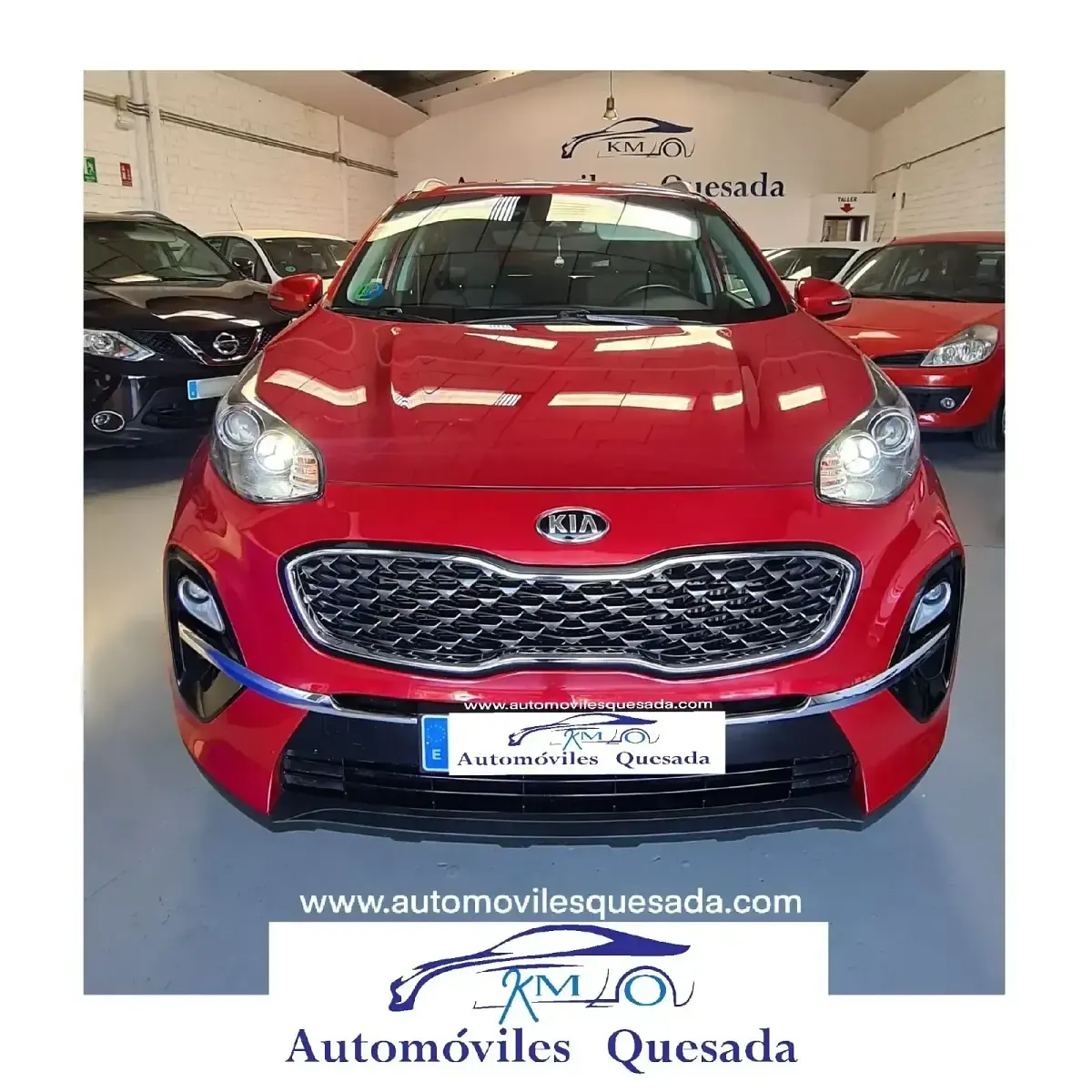 Usado Kia Sportage 115 CV (84 kW) 2019 Rojo SUV