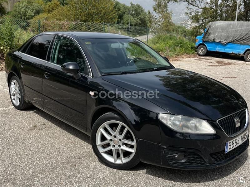 Usado Seat Exeo Reference 120 CV (88 kW) 2011 Negro Berlina