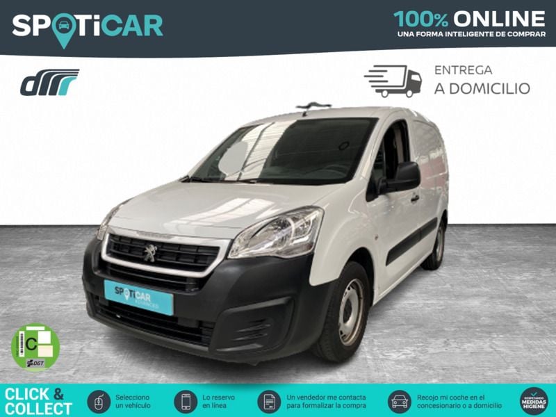 Blanco Usado 2017 Peugeot Partner Monovolumen | 10.900 € (Precio justo) - Imagen 1/4