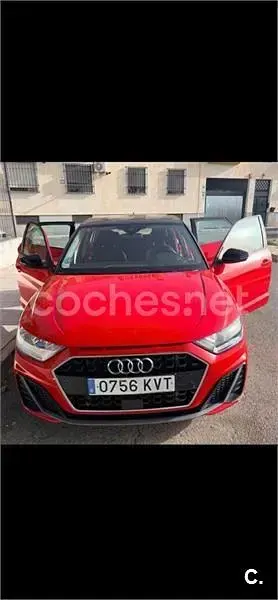 Usado Audi A1 Sportback S-Line 116 CV (85 kW) 2019 Rojo Utilitario