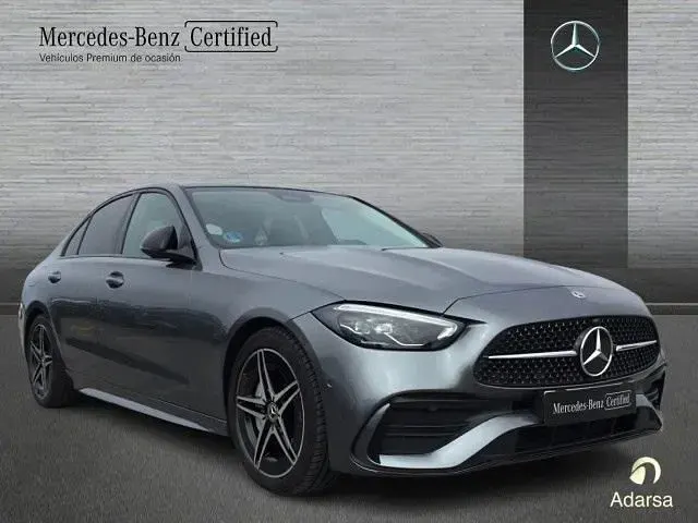 Usado Mercedes C220 200 CV (147 kW) 2022 Gris selenita