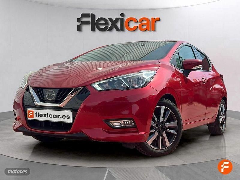 Usado Nissan Micra Acenta 71 CV (52 kW) 2018 Rojo Utilitario