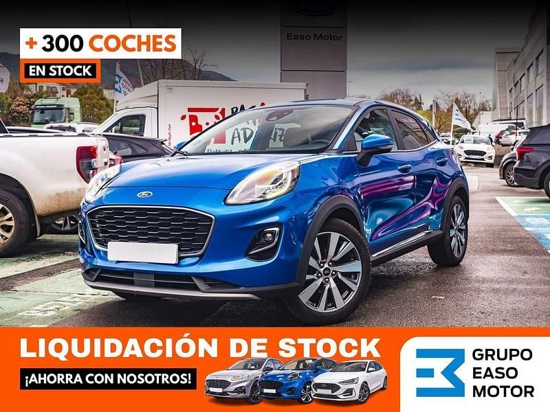 Azul Usado 2023 Ford Puma Titanium X SUV | 24.500 € (Precio justo) - Imagen 1/4