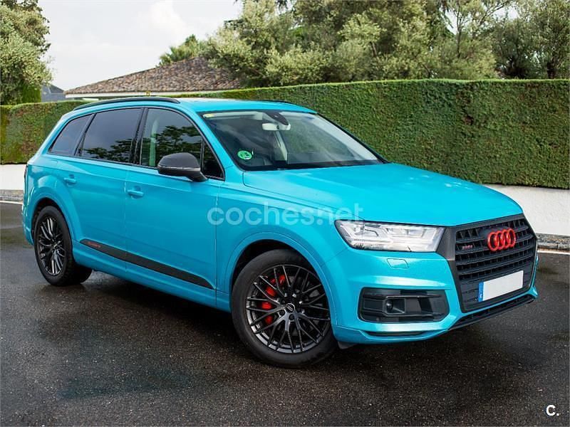 Azul Usado 2015 Audi Q7 Design SUV | 26.300 € (Precio justo) - Imagen 1/4