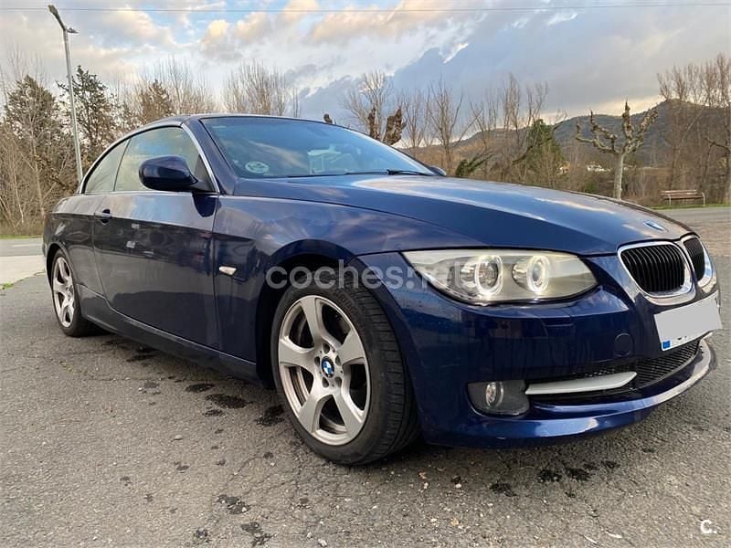 Usado BMW 320 Cabriolet 184 CV (135 kW) 2012 Azul Descapotable