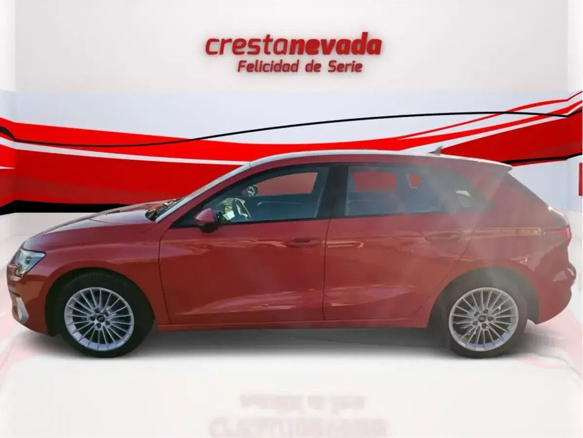 Usado Audi A3 Sportback Advanced Plus 150 CV (110 kW) 2023 Rojo Utilitario