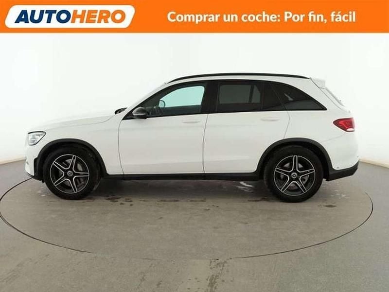Usado Mercedes GLC200 AMG line 163 CV (119 kW) 2020 Blanco SUV