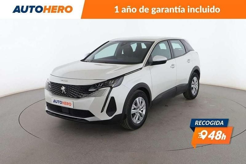Blanco Usado 2021 Peugeot 3008 Active SUV | 18.190 € (Precio justo) - Imagen 1/3