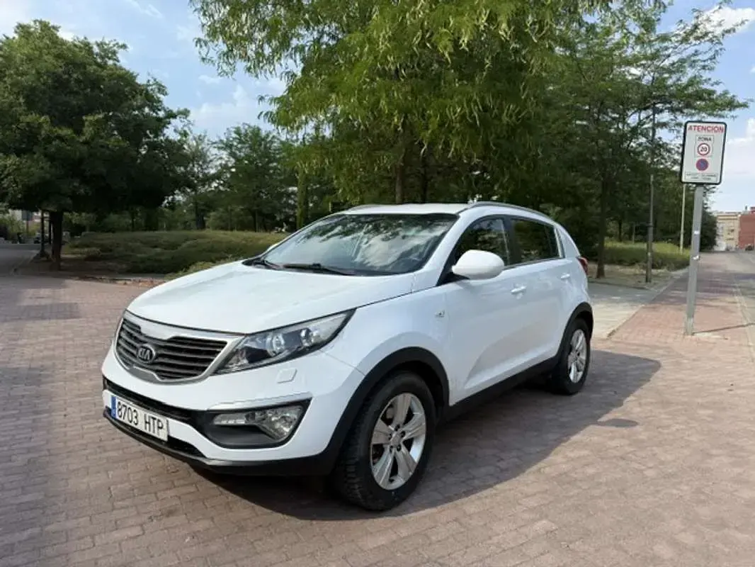 Usado Kia Sportage 116 CV (85 kW) 2014 Blanco SUV