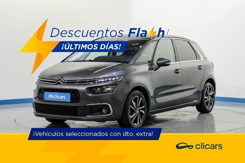 Gris Usado 2019 Citroën C4 SpaceTourer Feel Monovolumen | 10.990 € (Buen precio) - Imagen 1/4