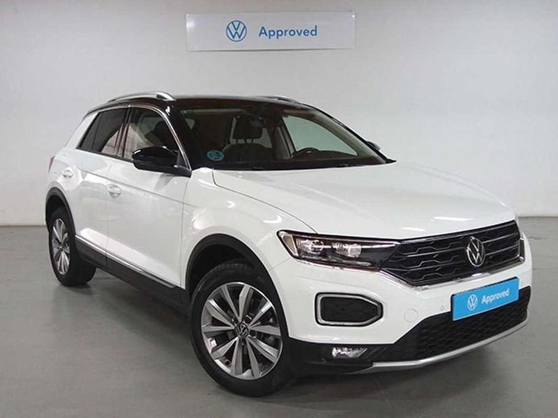 Blanco Usado 2021 VW T-Roc Advance SUV | 22.300 € (Un poco caro) - Imagen 1/4