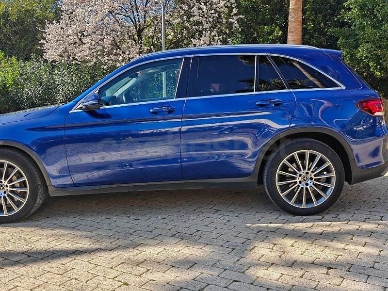 Usado Mercedes GLC200 163 CV (119 kW) 2021 Azul SUV