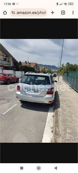 Usado Mercedes GLK350 231 CV (169 kW) 2012 Gris / plata SUV