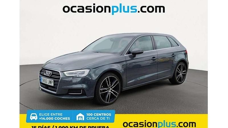 Gris Usado 2017 Audi A3 Sportback Design Utilitario | 23.700 € (Precio justo) - Imagen 1/4