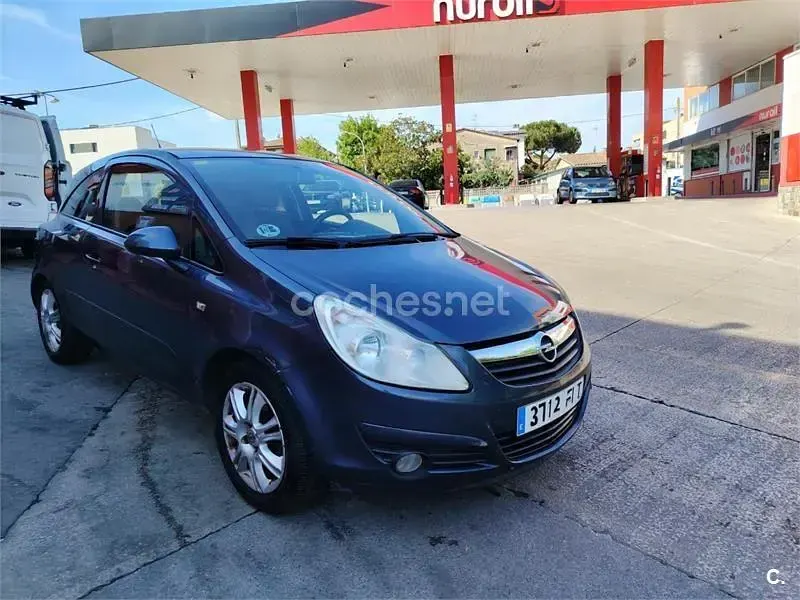 Usado Opel Corsa Sport 90 CV (66 kW) 2007 Azul Utilitario