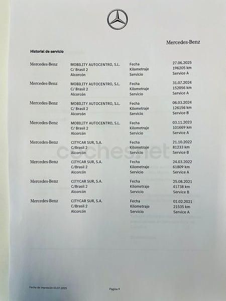 Usado Mercedes A180 116 CV (85 kW) 2020 Negro Berlina