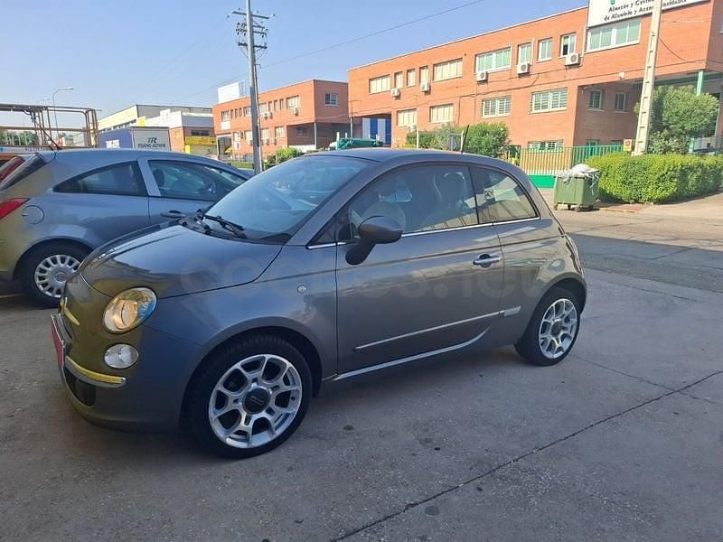 Usado Fiat 500 Lounge 69 HP (50 kW) 2015 Cinzento Sedan